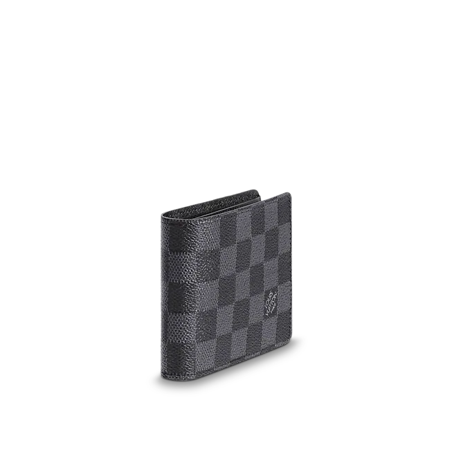 Louis Vuitton Damier Graphite Slender Wallet - Black Wallets